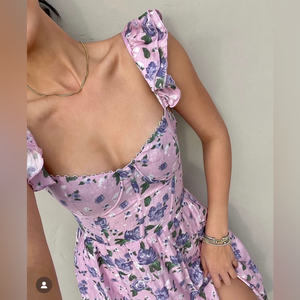 floral ASTR dress